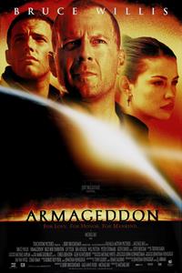 Karo-art Poster - Armageddon 1998, Originele Filmposter, Premium Print, Professioneel Fotopapier