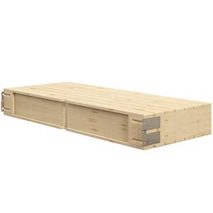 Outsunny opvouwbare campingtafel, lichtgewicht, met 4 zitplaatsen, parasolgat, stevig aluminium frame, 85,5 x 72,5 x 67 cm, houtlook | Aosom.nl