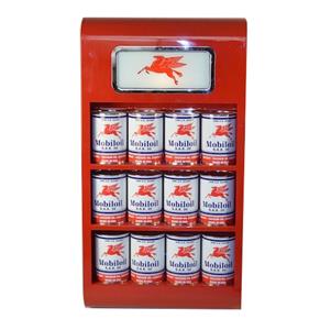 Fiftiesstore Olieblikken Wandhouder - Rood