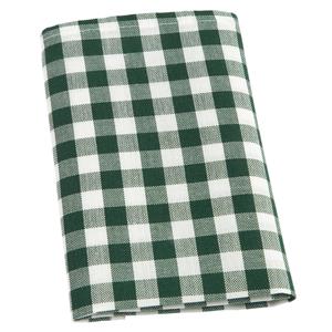 ERWIN M. Servet Chatelete geruit; 40x40 cm (BxL); groen/wit; 6 stuk / verpakking