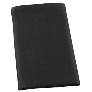 PULSIVA Servet Oblia; 40x40 cm (BxL); zwart; 48 stuk / verpakking