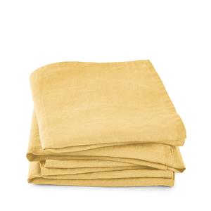 LA REDOUTE INTERIEURS Set van 4 servetten van gewassen linnen Victorine
