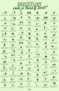 Stratier Bucketlistposter voor kids -   (ISBN: 9789463837217)