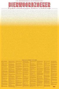Dieter Coppens, Tom Suykens XL Spelposter Bierwoordzoeker -   (ISBN: 9789492533609)