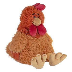 Wild Republic Knuffel kip - haan - dieren knuffels - pluche - cm - zittend - kippen -
