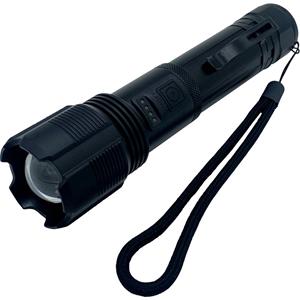 Berger & Schröter Zaklamp werkt op een accu UV-lamp, Infrarood-LED, LED 186 g