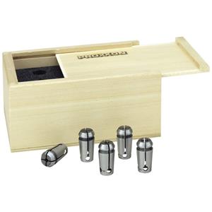Proxxon Micromot Spantangset, 5-delig voor de fijne frees FF 230  24 144