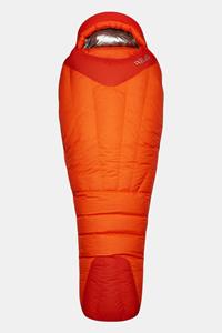 Rab Andes Infinium 800 Dames Slaapzak Middenrood