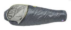 Big Agnes Anthracite 30F Long Left Slaapzak Donkergrijs