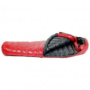 Western Mountaineering  AlpinLite - Donzen slaapzak, rood/zwart