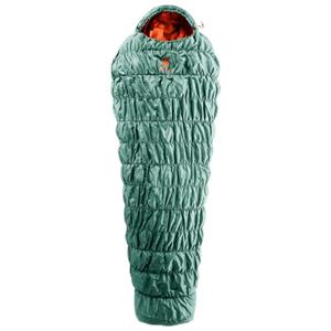 Deuter  Exosphere +4° - Synthetische slaapzak, sage / paprika