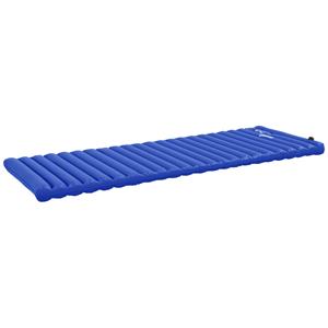 campingluchtmatras, snel opblaasbaar, duurzaam en comfortabel, ideaal voor buiten, 195 x 70 x 10 cm, blauw | Aosom.nl
