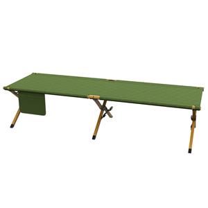 Outsunny strandstoel, comfortabele tuinstoel, inklapbaar en weerbestendig, 196 x 64 x 45 cm, perfect voor buitengebruik, donkergroen | Aosom.nl