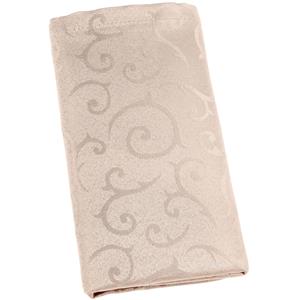 PULSIVA Servetten Mega; 50x50 cm (BxL); zilver; 6 stuk / verpakking