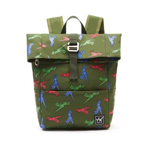 YLX Gear YLX Original Backpack Kids Army Green Dinosaurs