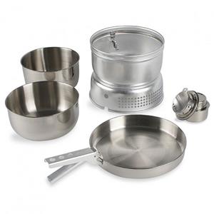 Tatonka  Multi Set + Alcohol Burner - Spirituskookstel, stainless