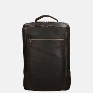 Leonhard heyden Salisbury rugzak 15 inch brown