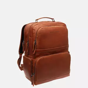 Chesterfield Lennox laptoprugzak L 16 inch cognac