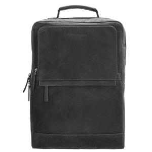 Hide & Stitches Idaho laptoprugzak 15 inch zwart