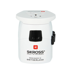 Backpackspullen.nl Skross Reisstekker World Travel Adapter Pro