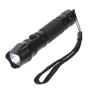 FX Light Compacte LED zaklamp - aluminium - mat zwart - 11 cm -