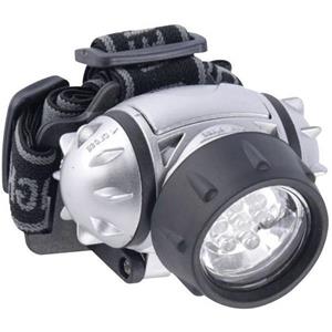 Merkloos Hoofdlamp met verstelbare hoofdband - 7 LED - zaklamp -