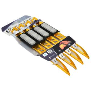UCO  Zelthering mit LED - Haring, geel
