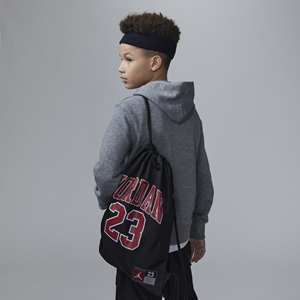 Jordan gymtas van jersey voor kids (8,25 liter) - Zwart