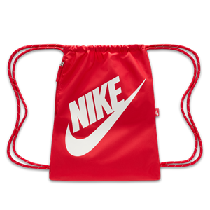 Nike Heritage Tas met trekkoord (13 liter) - Rood