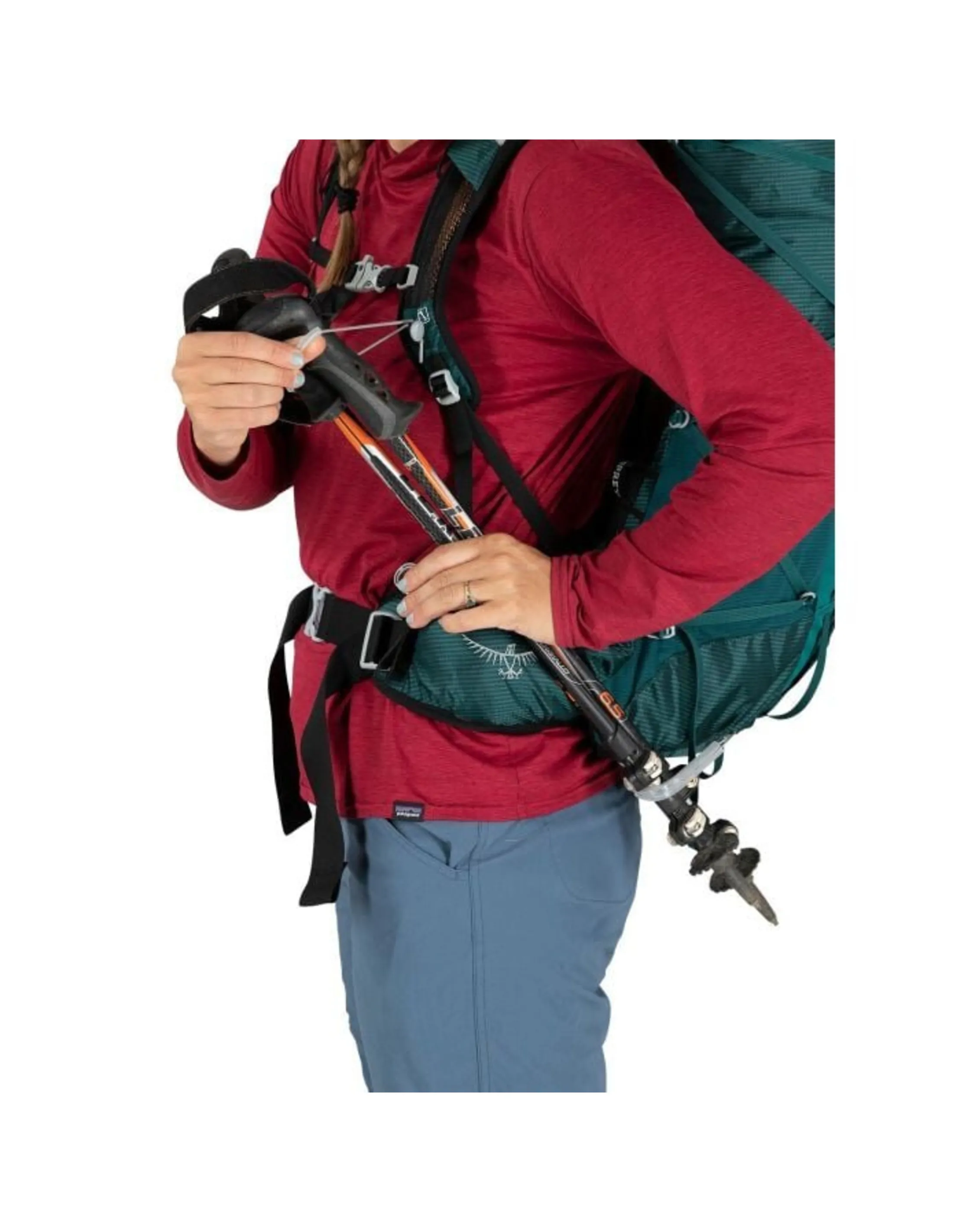 Osprey Eja 38 Dames Hiking Rugzak (Maat - WXS/S, Kleur - Deep Teal)