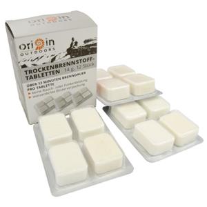 Origin Outdoors  Trockenbrennstofftabletten 14 g - Drogebrandstofkookstel, wit