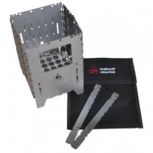 Bushcraft Essentials  Bushbox XL Titan - Drogebrandstofkookstel metallic