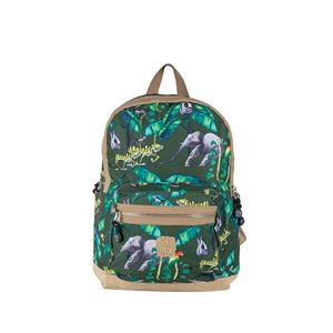 Pick Pack Pick & Pack Happy Jungle Backpack M Bamboo