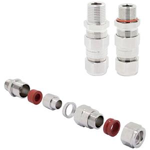 Weidmüller 1188840000 Wartel Met dichting, Met trekontlasting M16 RVS Natuur 160 stuk(s)