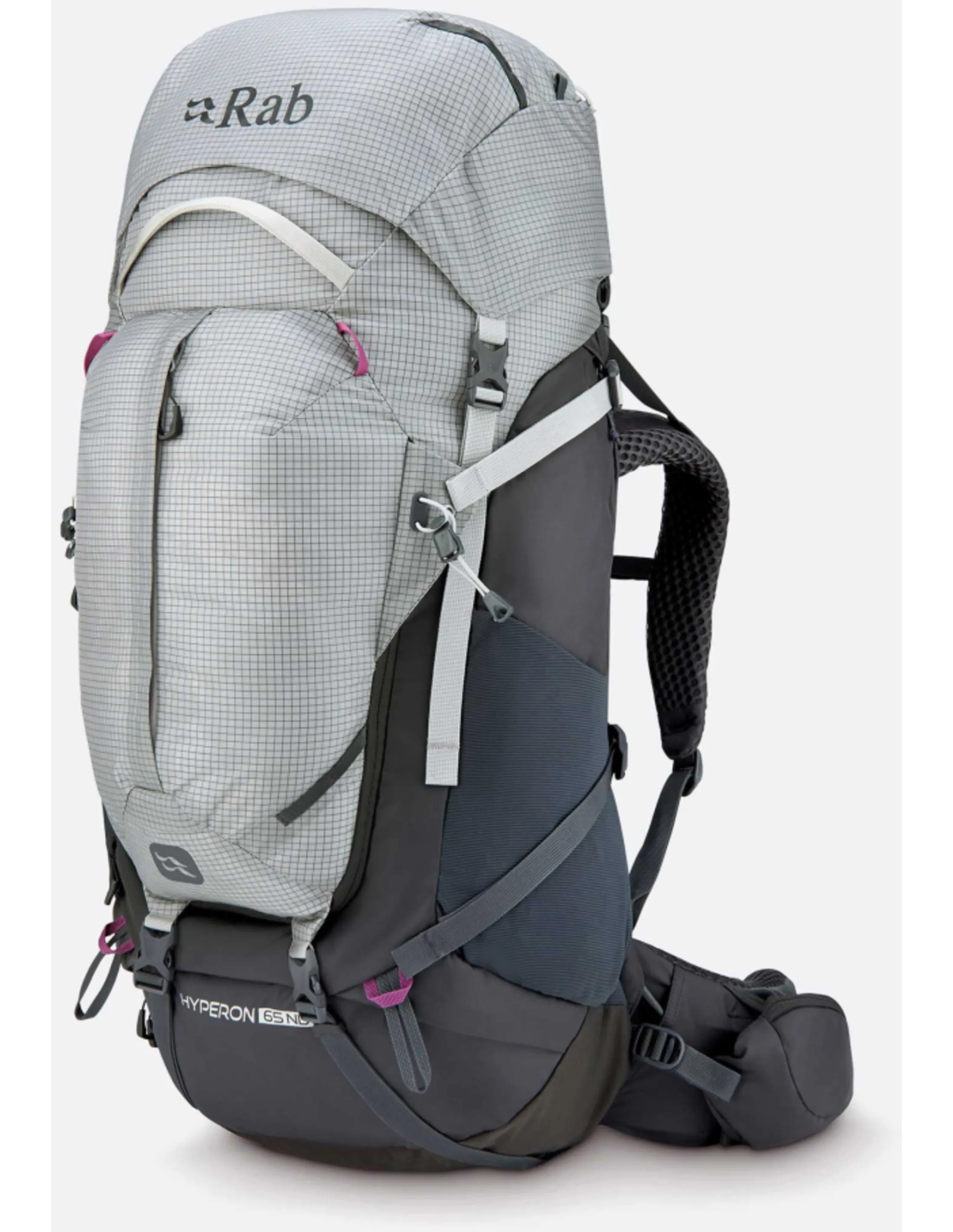 Rab Hyperon 65L ND Trekking Rugzak Dames (Maat - S/M, Kleur - Dark Pewter/Anthracite)