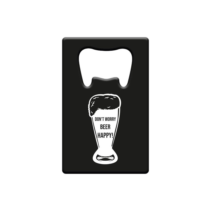 Paperdreams <h2> Flesopener Metaal - Don't Worry Beer Happy</h2>
<p>Op Zoek Naar
