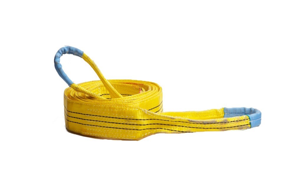 4tecx Hijsband 4m 90mm 3000kg geel