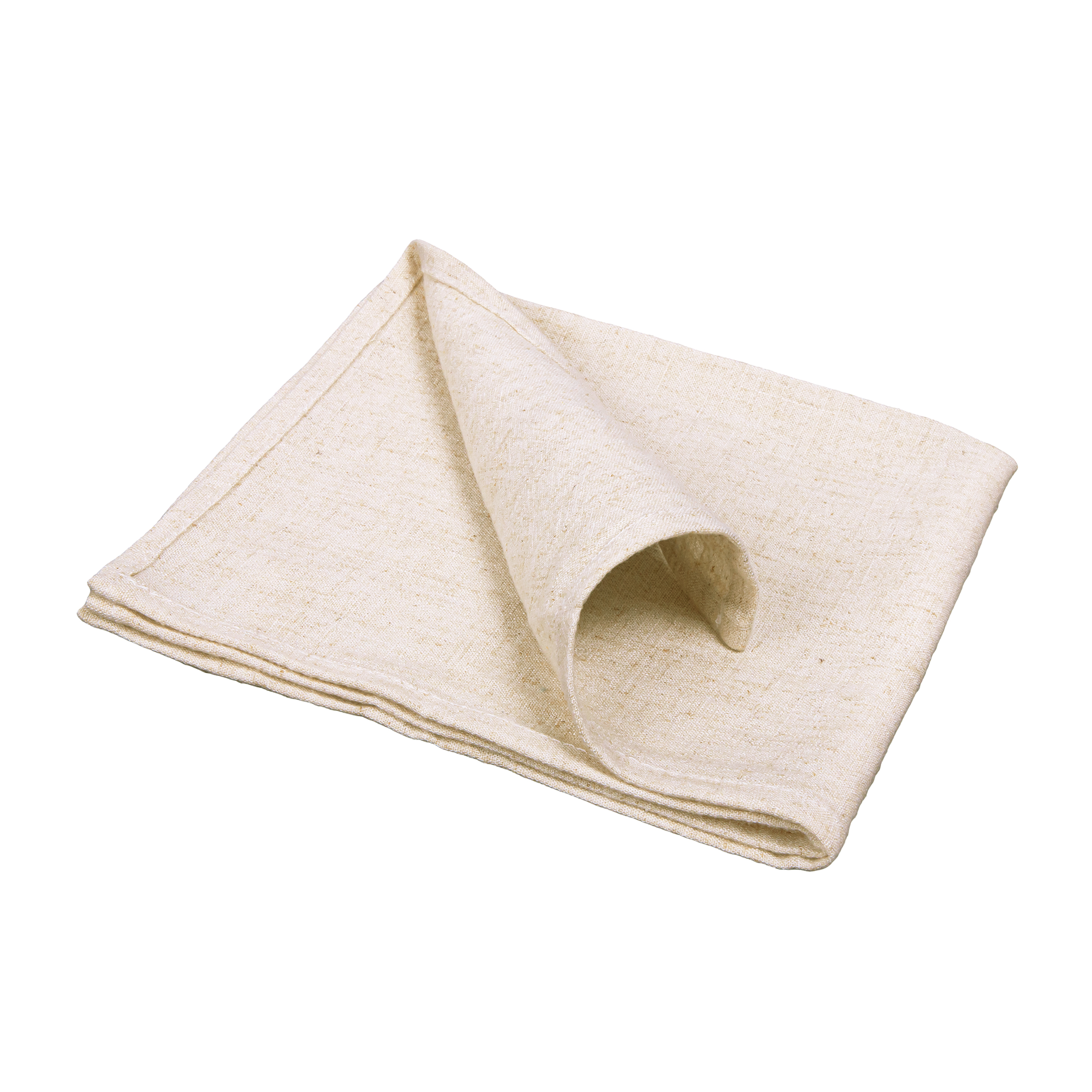 QUVIO Servet - Katoen - 40x40cm - beige