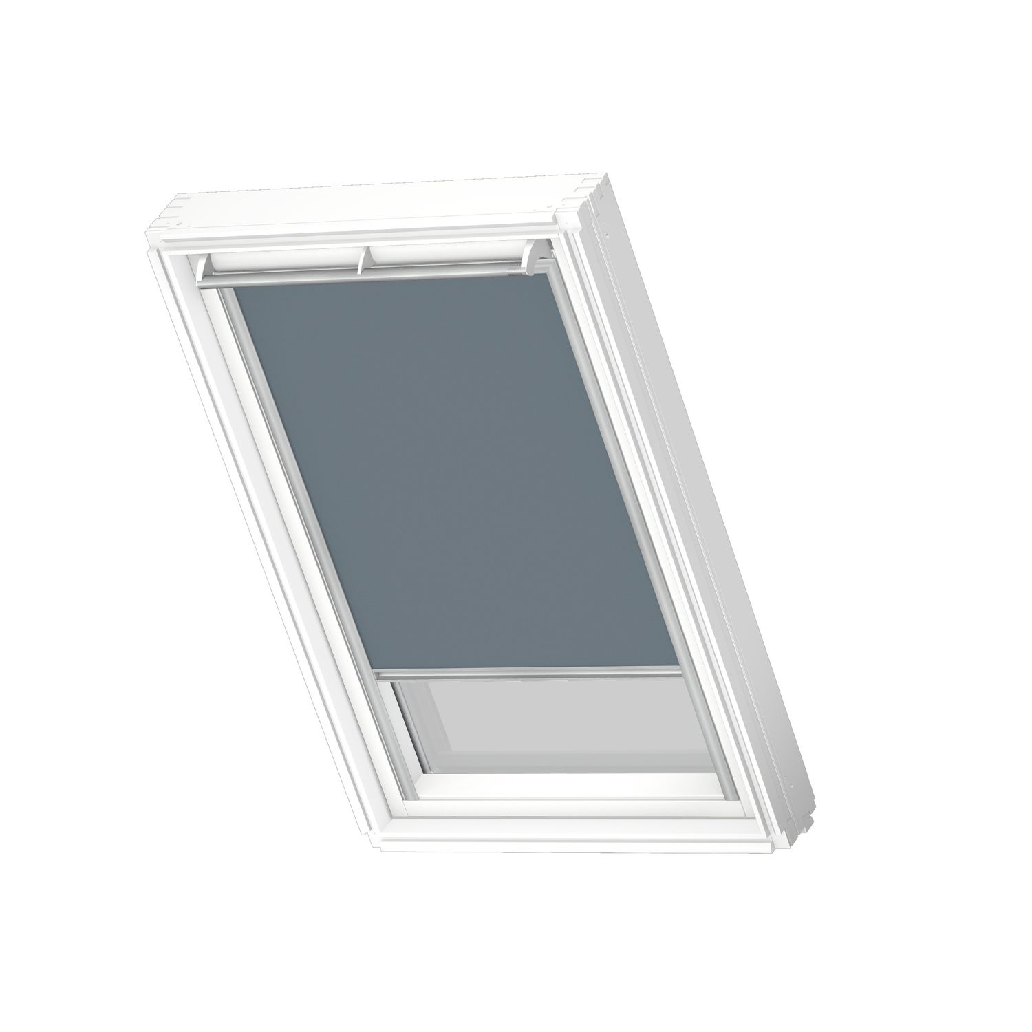 VELUX Manueel Verduisterend Dakraam Rolgordijn Dkl M06 4581s Petrol Blauw