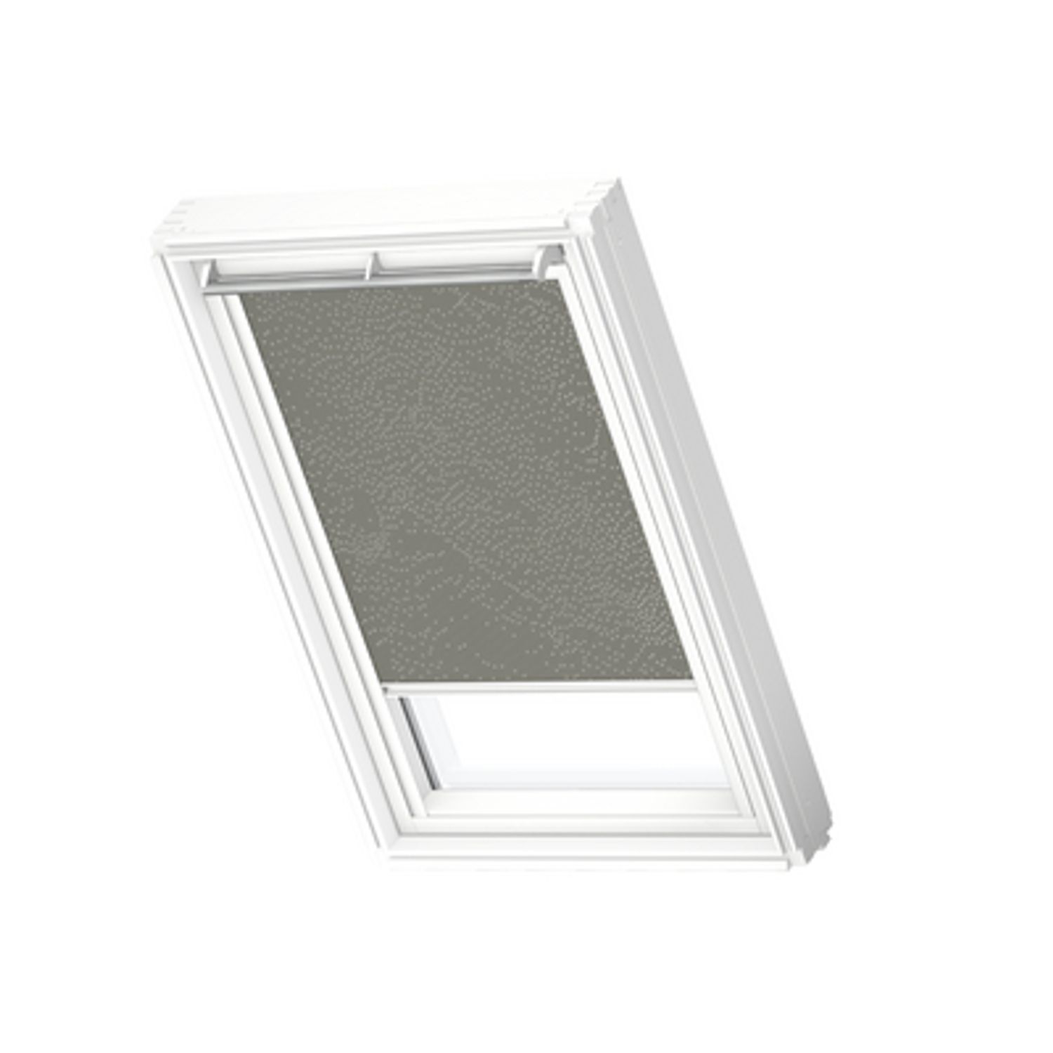 VELUX Manueel Verduisterend Dakraam Rolgordijn White Line Dkl Mk08 4575swl Groen