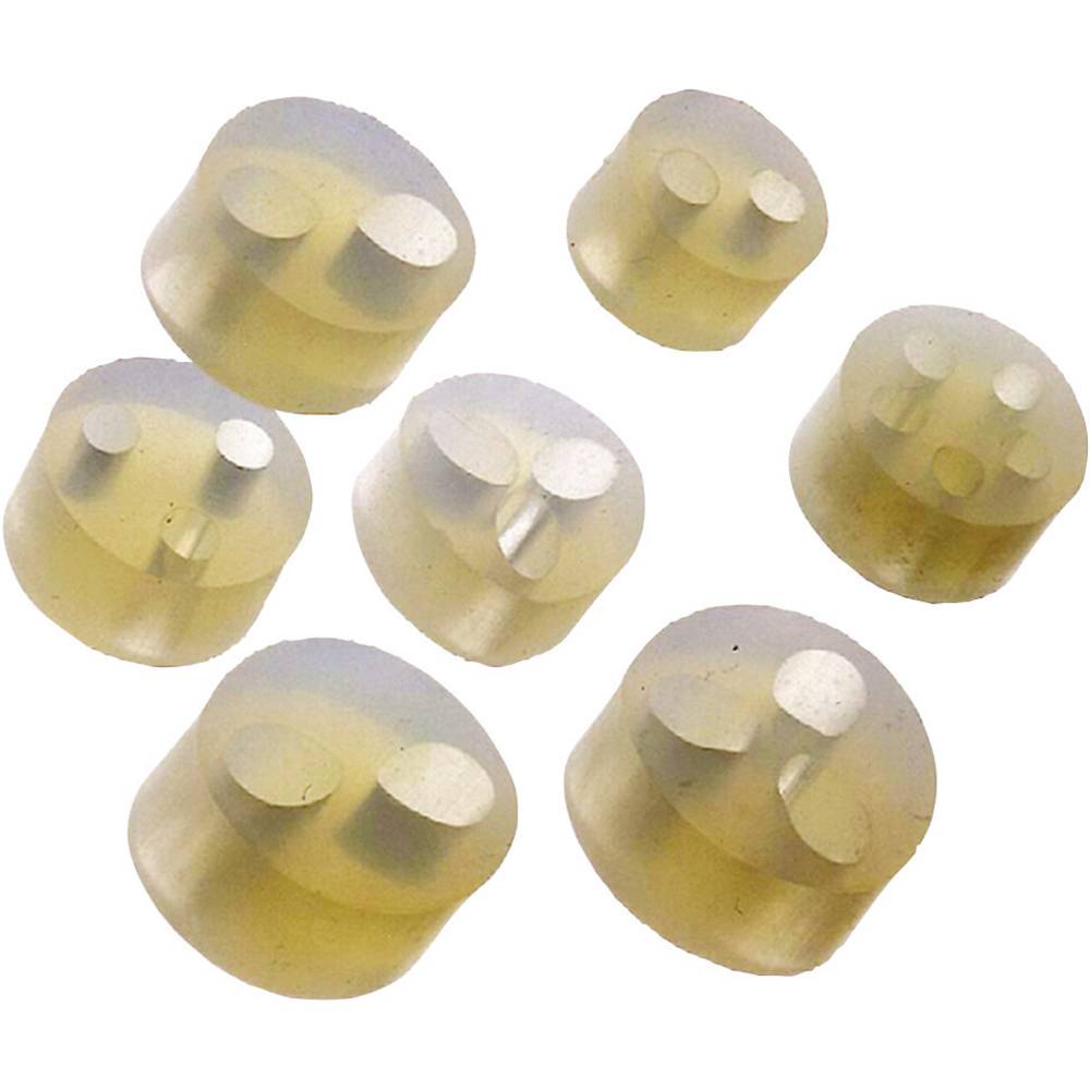 LAPP 53616350 SKINTOP DIX 16350 Meervoudig dicht-inzetstuk PG16 3 x 5 mm Silicone Natuur 50 stuk(s)