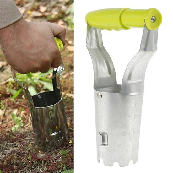 Refreshing Home 1 Set Effectieve Transplanter met hoge hardheid Metaal Ergonomische Antislip Plantstarter voor tuinieren