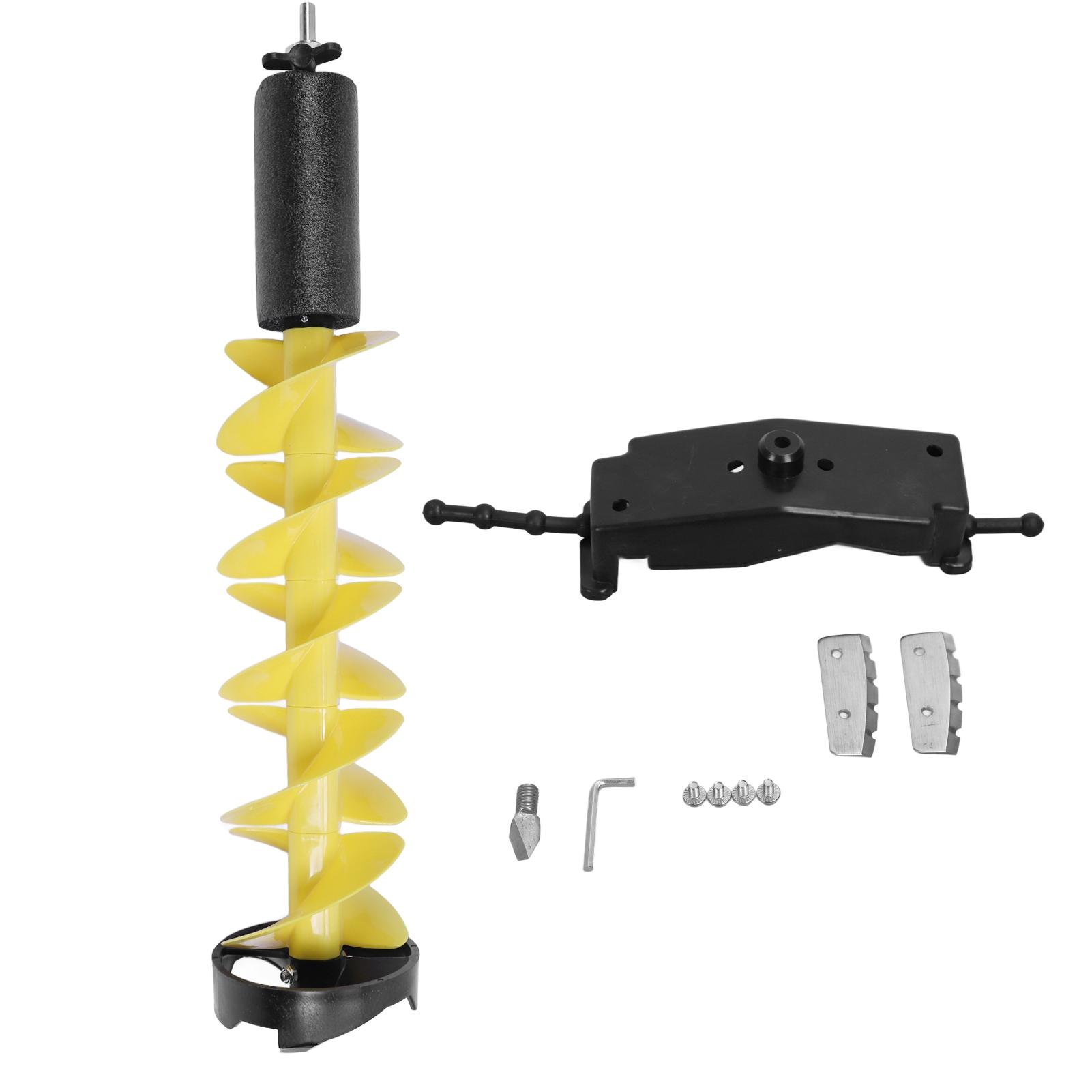 Flowers Gardening IJsboor voor de visserij Elektrisch Nylon Corless met positioneringsboor voor liefhebbers Nylon Corless ijsboor Elektrische ijsboor