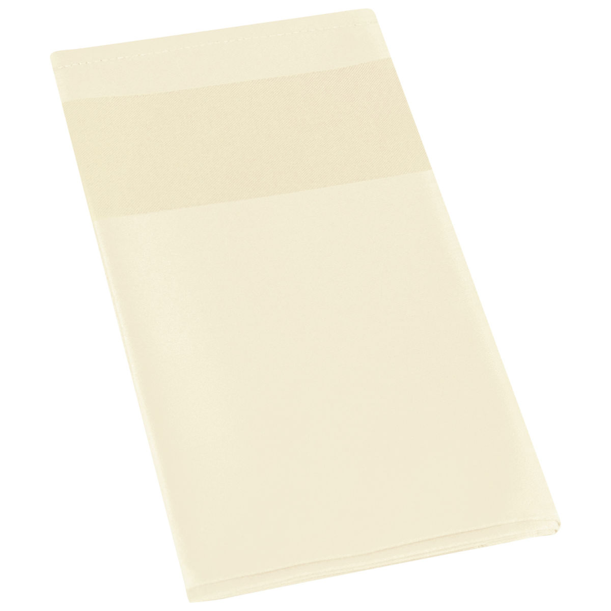 PULSIVA Servet Flair; 50x50 cm (BxL); champagne beige; 6 stuk / verpakking