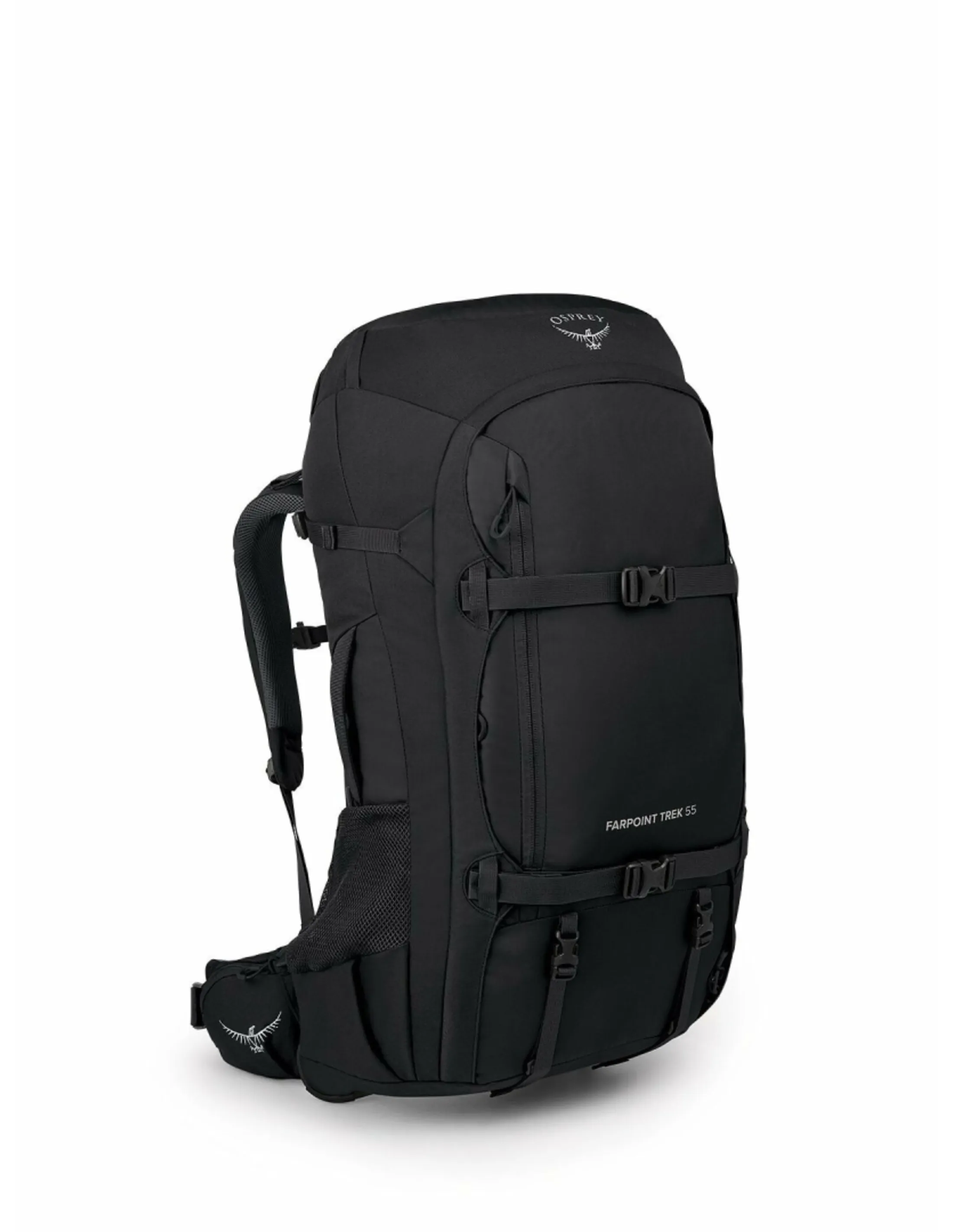 Osprey Farpoint Trek 55L Reistas/rugzak (Maat - OS, Kleur - Black)