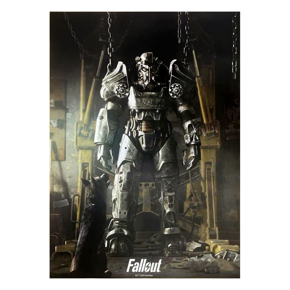 DEVplus Fallout 4 Art Print Power Armor 30 x 40 cm - unframed
