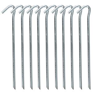 Redcliffs tentharingen - pennen - 20x - zilver - metaal - 23 cm - voor diverse ondergronden -