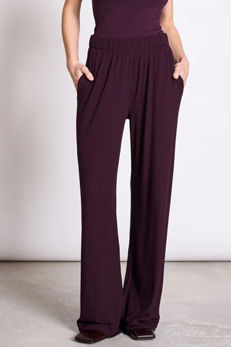 JAN N JUNE JAN 'N JUNE Damen vegan Hose Smilla Kirschlack