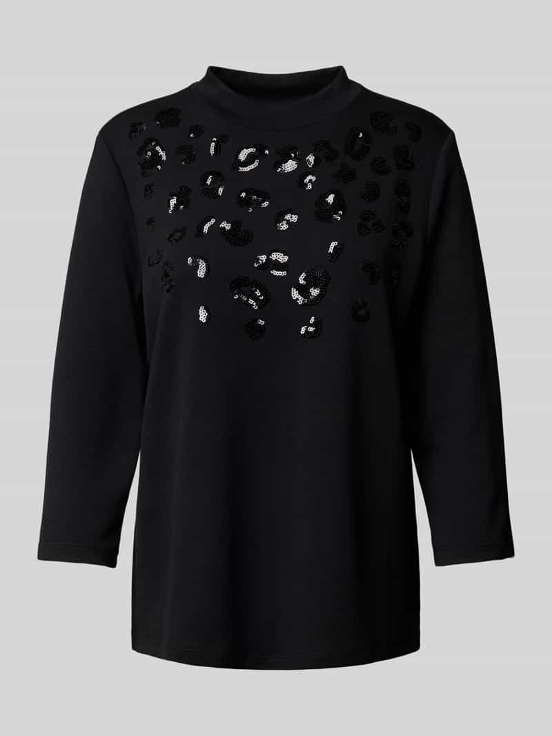S.Oliver BLACK LABEL Shirt met 3/4 mouwen