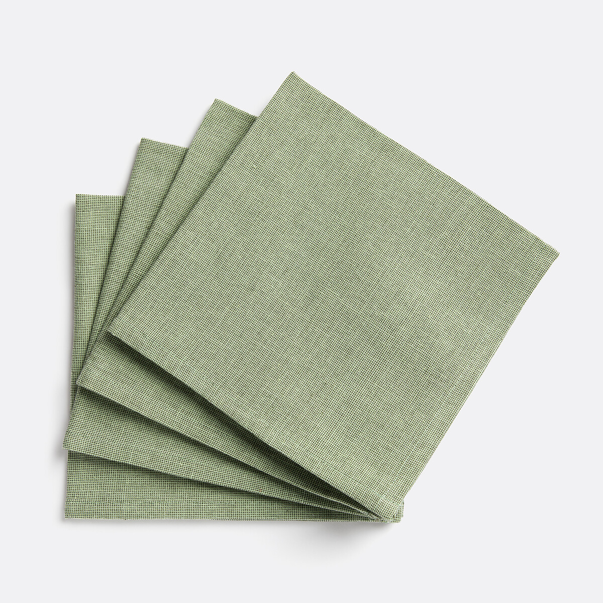 LA REDOUTE INTERIEURS Set van 4 katoenen servetten, Navao